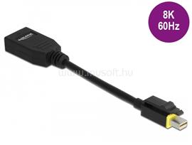 DELOCK Mini DisplayPort 1.4   DisplayPort adapter retesszel záró funkcióval 8K 60 Hz DL65978 small