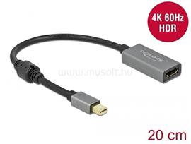 DELOCK mini DisplayPort 1.4 - HDMI átalakító 4K 60Hz (HDR) DL66570 small