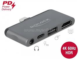 DELOCK Mini-dokkoló állomás iPad Pro készülékekhez 4K 60 Hz-en DL87751 small