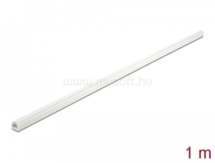 DELOCK Mini kábelcsatorna önzáró 10 x 10 mm - hossza 1 m fehér