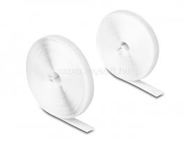 DELOCK Nagy teherbírású öntapadós szalag H 1 m x SZ 20 mm fehér DL20918 small