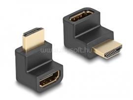 DELOCK nagysebességű HDMI Ethernet adapter apa és anya szögletes 8K 60 Hz (fekete) DL66458 small