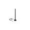 DELOCK NET WLAN 802.11 b/g/n Antenna RP-SMA 6.5 dBi Omnidirectional - mágneses talppal DL88410 small