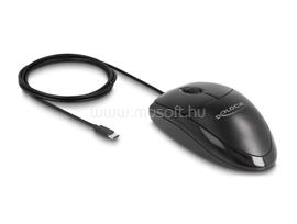 DELOCK Optikai USB Type-C  egér   Silent DL12114 small