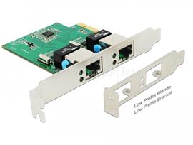 DELOCK PCI Express Kártya > 2 x Gigabit LAN DL89999 small