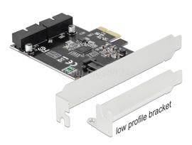 DELOCK PCI Express Kártya 2 x belső USB 3.0 tűfejes csatlakozóhoz DL90387 small