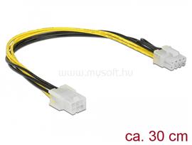 DELOCK PCI Express tápkábel 6 tűs hüvely > 8 tűs dugó 30 cm DL85535 small