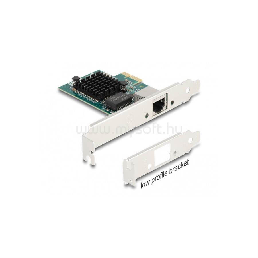 DELOCK PCI Express x1 kártya - 1 x RJ45 Gigabit LAN