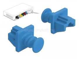 DELOCK Porvédő az RJ45 hüvely, 10 darab (kék) DL86509 small