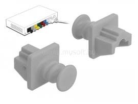 DELOCK Porvédő az RJ45 hüvely, 10 darab szürke DL86508 small
