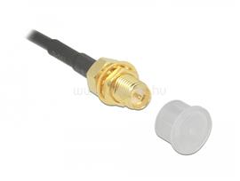 DELOCK Porvédő az SMA dugó, 10 darab áttetsző DL60163 small