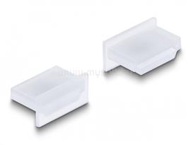 DELOCK Porvédő DisplayPort típusú kimenethez fogantyúval 10 db áttetsző DL64107 small