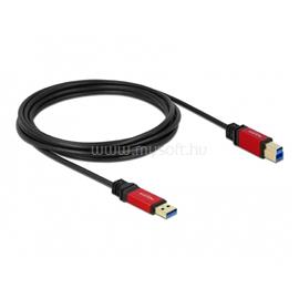 DELOCK Premium 82758 USB 3.0-A > USB-B apa/apa 3m kábel DL82758 small