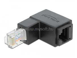 DELOCK RJ45 adapter apa 90 fokos lefelé néző > RJ45 aljzat, Cat.6 UTP DL86423 small