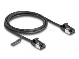 DELOCK RJ45 kábel apa - apa Cat.8.1 flexibilis 1 m (fekete) DL80183 small
