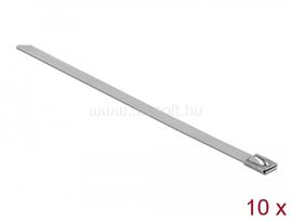 DELOCK Rozsdamentes Acél Kábelkötegek Hossza 150 x Szélesség 7,9 mm 10 db. DL18775 small
