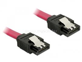DELOCK SATA 6Gbps 100cm egyenes-egyenes piros kábel DL82679 small