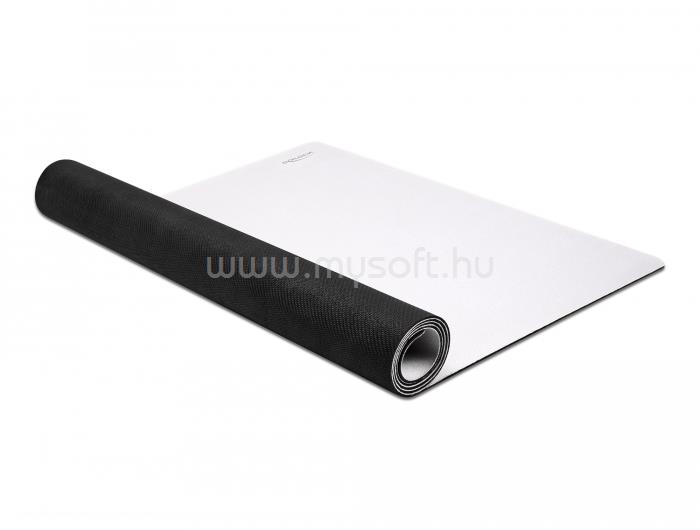 DELOCK Szürke egérpad 900 x 500 x 2 mm fehér