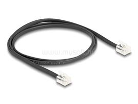 DELOCK Telefon kábel RJ11 apa - RJ11 apa fekete 1 m DL88301 small