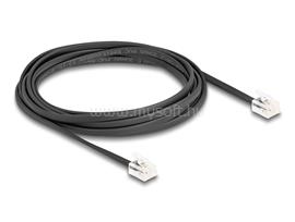 DELOCK Telefon kábel RJ11 apa - RJ11 apa fekete 3 m DL90619 small
