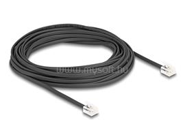 DELOCK Telefon kábel RJ11 apa - RJ11 apa fekete 5 m DL90620 small