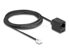 DELOCK Telefonkábel RJ11 apa - RJ45 anya, fekete, 3 m DL88094 small