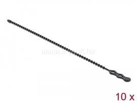 DELOCK Újrahasználható kötöző Hx 210 x Sz 4,5 mm 10 db. fekete DL18966 small