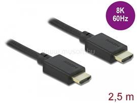 DELOCK Ultra nagy sebességű HDMI kábel 48 Gbps 8K 60 Hz 2,5 m DL85389 small