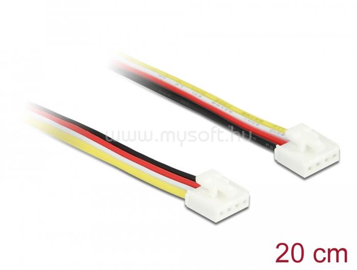 DELOCK Univerzális IOT Grove kábel 4 db. tűs apa - 4 db. tűs apa 20 cm