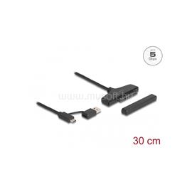DELOCK USB - SATA 6 Gb/s átalakító USB Type-C vagy A-típusú USB konnektorral DL61042 small