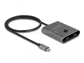DELOCK USB 10 Gbps USB Type-C  kapcsoló 2 az 1-ben Kétirányú 8K DL11500 small