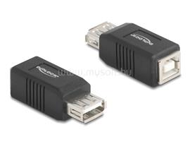 DELOCK USB 2.0 adapter A-típusú USB anya   B-típusú USB anya DL67203 small