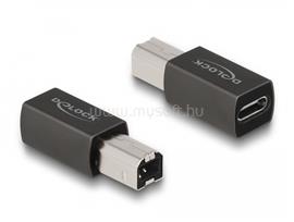 DELOCK USB 2.0 adapter USB Type-C  anya   B-típusú apa DL65839 small