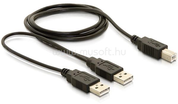 DELOCK USB 2.0-B   USB-A hálózati + hálózati/adat kábel