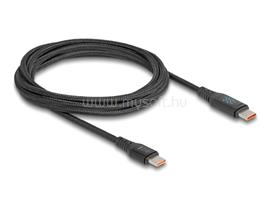 DELOCK USB 2.0 gyorstöltő kábel USB Type-C  apa - apa PD 3.1 140 W tápjelzővel, 1,20 m DL88136 small