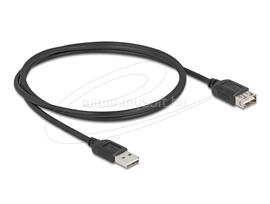 DELOCK USB 2.0 hosszabbítókábel EASY USB Type-A apa - EASY USB Type-A anya 1 m DL81512 small