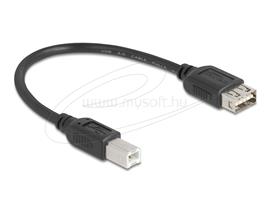 DELOCK USB 2.0 kábel USB Type-B apa - EASY USB Type-A anya 0,2 m DL81528 small