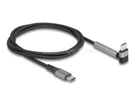 DELOCK USB 2.0 kábel USB Type-C  apa   apa eszközökhöz hajlított álló funkcióval PD 3.0 60 W 1,5 m DL81172 small