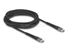 DELOCK USB 2.0 kábel USB Type-C  apa - apa meghosszabbított hajlítás védelemmel 60 W 3 m DL81126 small