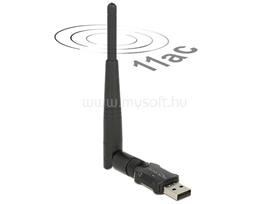 DELOCK USB 2.0-s, kétsávos WLAN ac/a/b/g/n Nano Stick, 433 Mbps, külső antennával DL12462 small