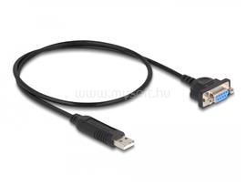 DELOCK USB 2.0 soros RS-232 adapterhez kompakt soros konnektor házzal 50 cm FTDI DL66453 small