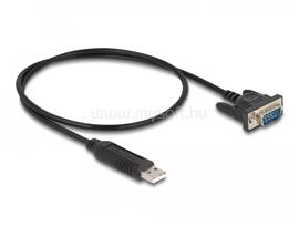 DELOCK USB 2.0 soros RS-232 adapterhez kompakt soros konnektor házzal 50 cm FTDI DL66461 small
