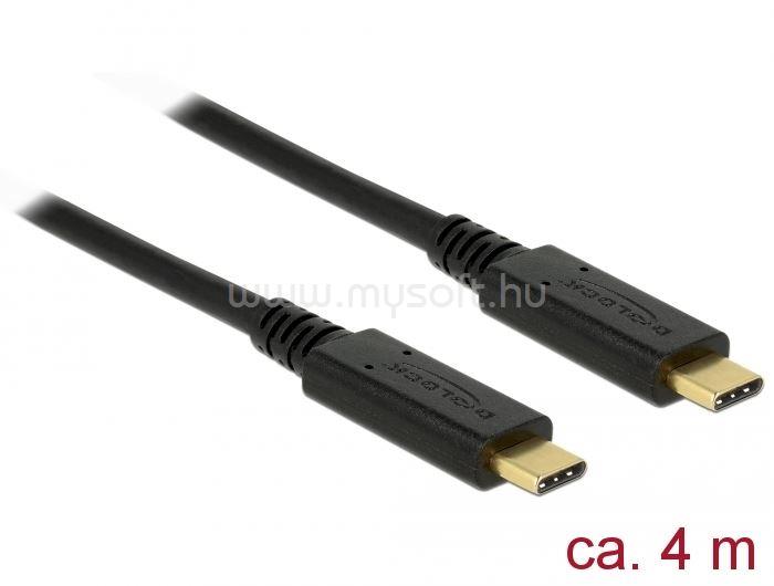 DELOCK USB 2.0 Type-C -> Type-C kábel 4m (fekete)