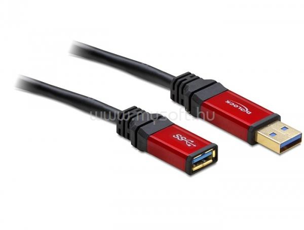 DELOCK USB 3.0-A apa / anya hosszabbító prémium kábel, 3 m
