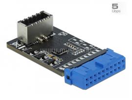 DELOCK USB 3.2 Gen 1 átalakító, tűfejes anya   belső A kulcs anya DL41981 small