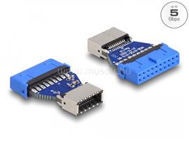 DELOCK USB 3.2 Gen 1 átalakító, tűfejes anya   belső A kulcs anya DL66233 small
