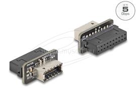 DELOCK USB 5 Gbps átalakító, tűfejes anya   belső A kulcs anya (67238) DL67238 small