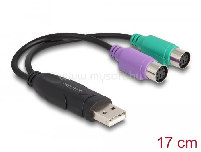 DELOCK USB-PS/2 adapter