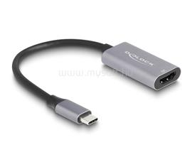DELOCK USB Type-C  adapter HDMI (DP Alt Mode) 8K-hez HDR funkcióval alumínium DL60021 small