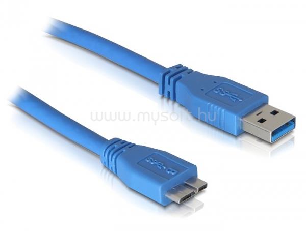 DELOCK USB3.0 A   Micro USB3.0 átalakító kábel, 2 m.